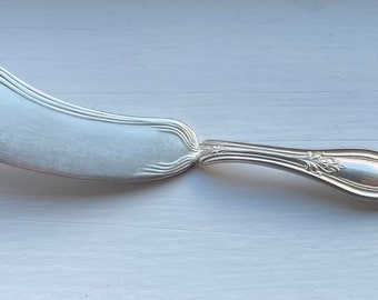 Rare Gorgeous Antique Hibbard Spencer Bartlett OVB Our Very Best 1905 QUEEN ANNE Flat Handle Master Butter Knife 7 Etsy