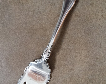 Antik 1835 R WALLACE 1899 ANJOU Buffet/Wurst Serviergabel 8 1/4"
