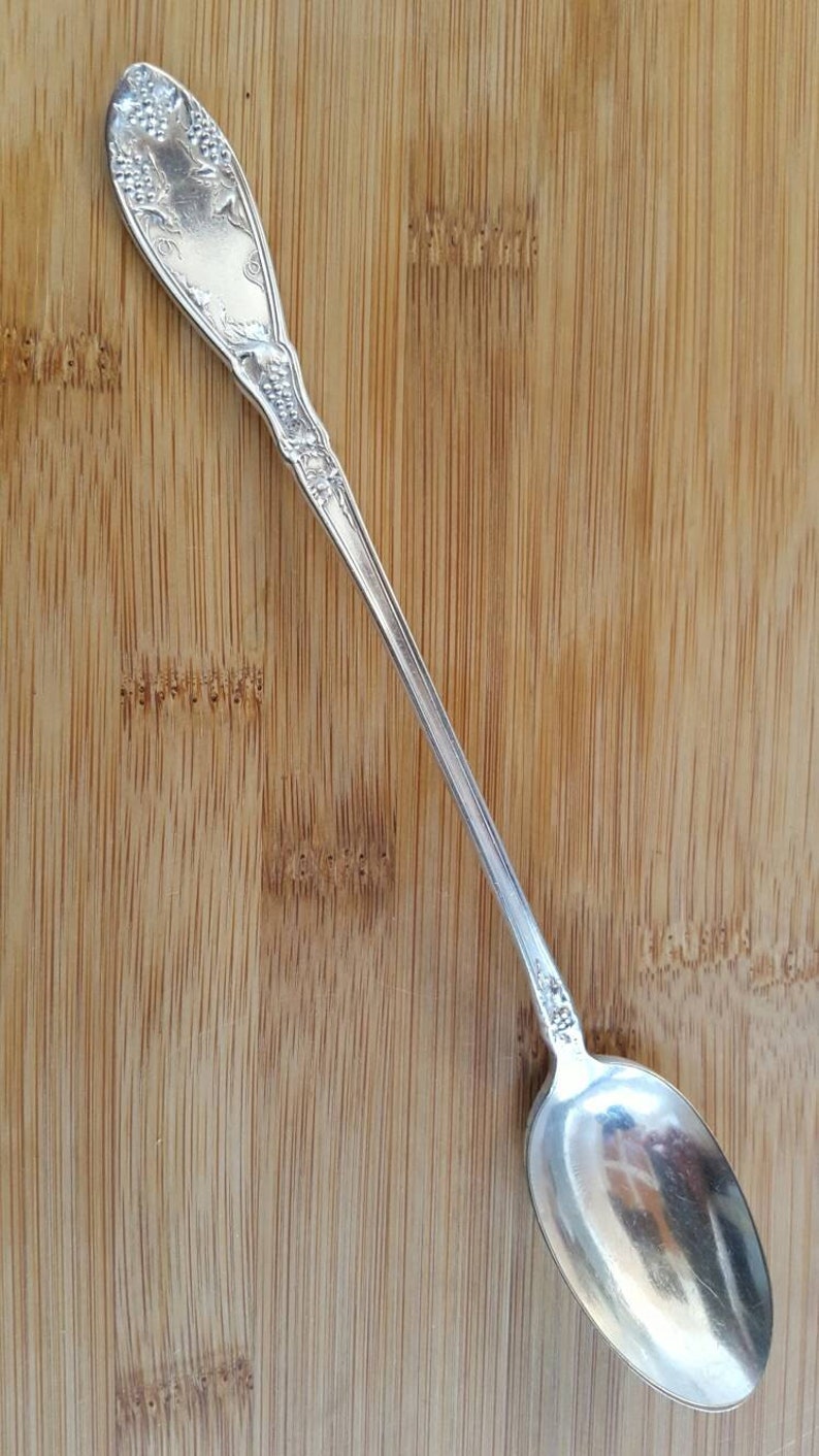 Antique Wm A Rogers 1910 LA CONCORDE Iced TeaspoonMuddler Spoon 8
