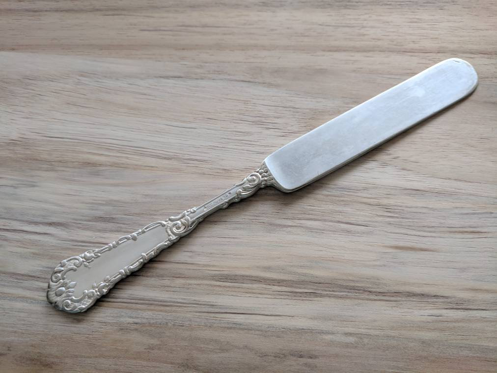 アンティーク Wm Rogers 1894 YALE ユース ディナーナイフ 7 3/8