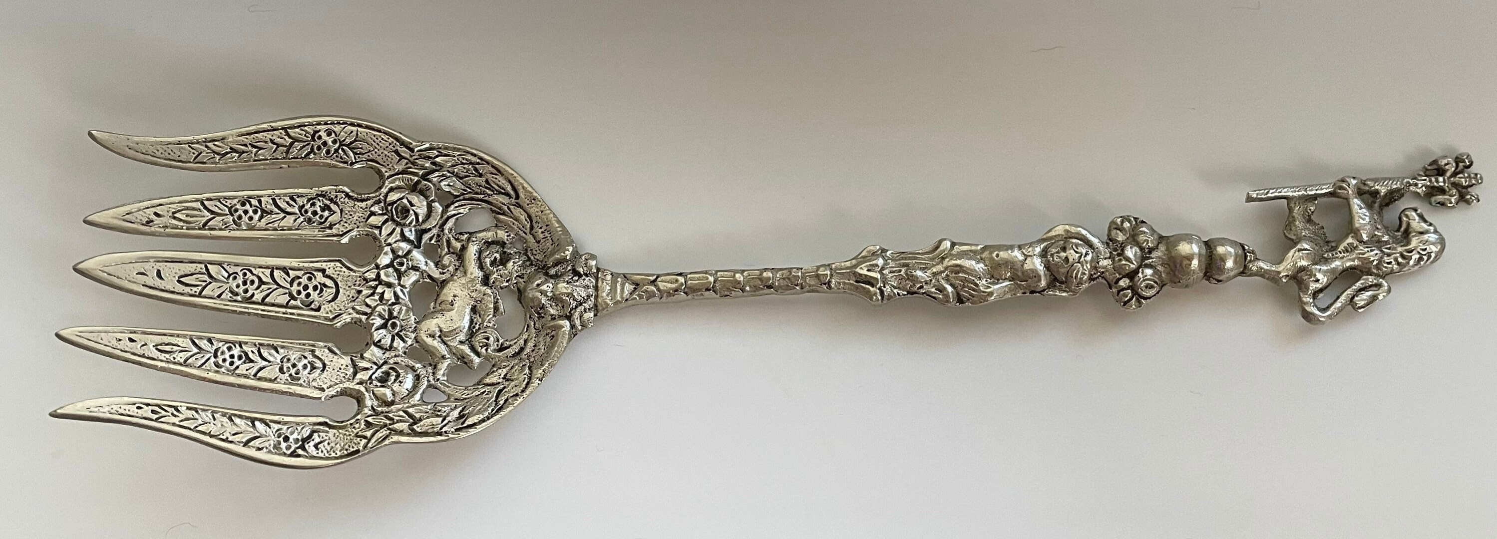 希少なヴィンテージ UGO BELLINI イタリア製 ライオン/天使 装飾