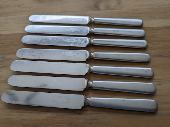 Rare Antique 1847 Rogers Bros 1876 WINDSOR Blunt Solid Dinner