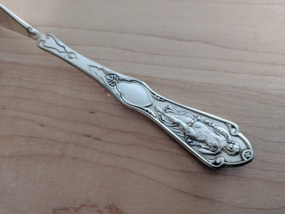 Rare Antique Reed & Barton 1898 PEARL Twisted Handle Master
