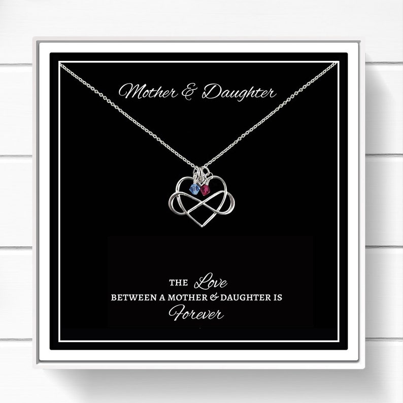 Mother Daughter Necklace Mother Daughter Gift Necklace Gifts Etsy