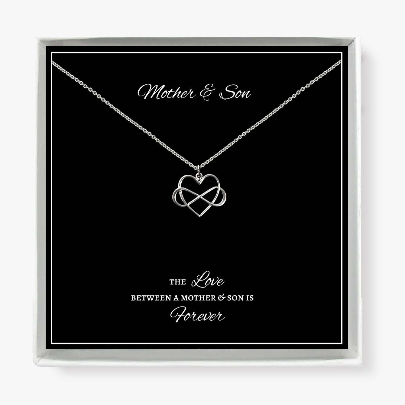 Wedding Infinity Gift from Son Infinity Love Gifts MOTHER of GROOM Gift Mother Son Gift The Love between Mother and Son is Forever Infinity Bracelet from SON to Mom Gift 