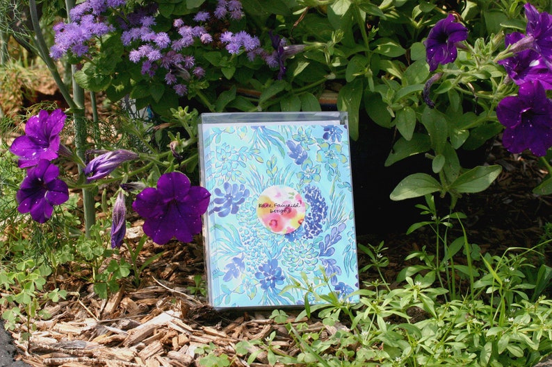 Succulent Printed Greeting Cards