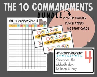 10 Commandments Memorization Tracker