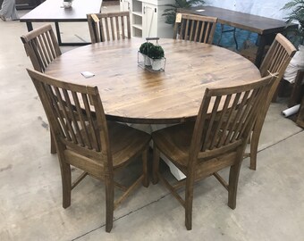 8ft round table 4 foot round kitchen table 8ft dining table etsy 8ft round table 4 foot round kitchen table 8ft dining table etsy