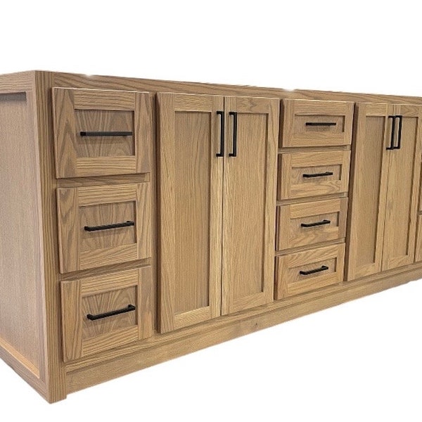 White Oak Vanity Etsy