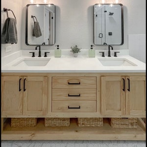 60 inch bathroom vanity on sale light