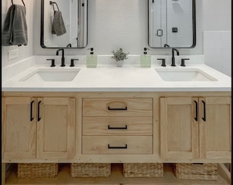 SSWW Double Vanity Base