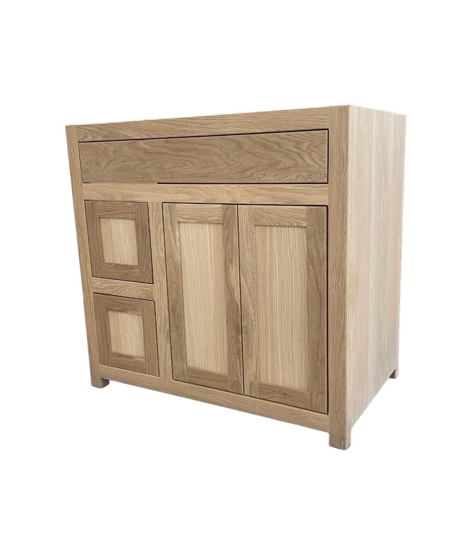 Unfinished double vanity deals