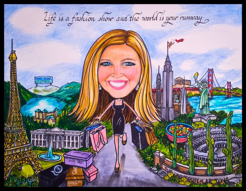 Your Digital Caricature Created for Your Business or That Special Occasion