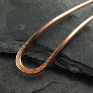 fork,hair fork, copper image 5