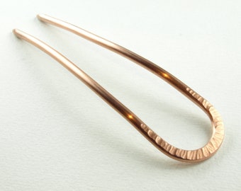 fork,hair fork, copper