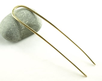 HELMUT - hair fork, fork, brass, wire work, simple