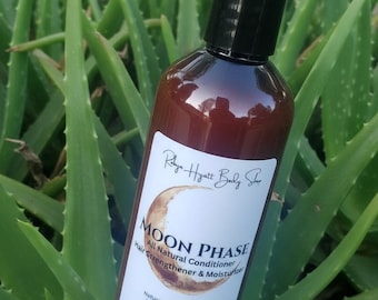Acondicionador capilar natural Moon Phase, fortalecedor e hidratante para el cabello, sin químicos, 255 ml, Hecho en Idaho.