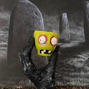Zumbie Cup, Ceramic Zombie Cup, Zombie Mug