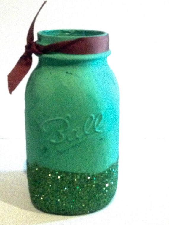 Items similar to Decorated mason jars on Etsy
