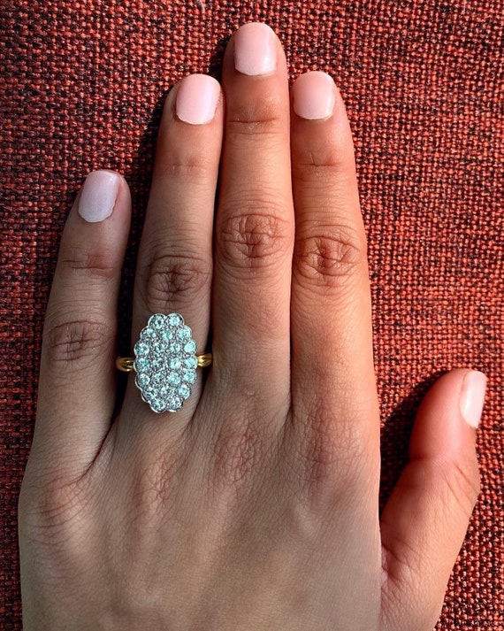 Art Deco diamond engagement ring with valuation