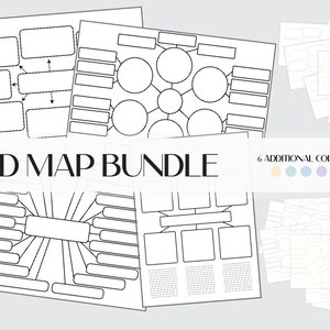 TidyMind BASIC MAPPING 018 druckbares Paket - in 6 Farben
