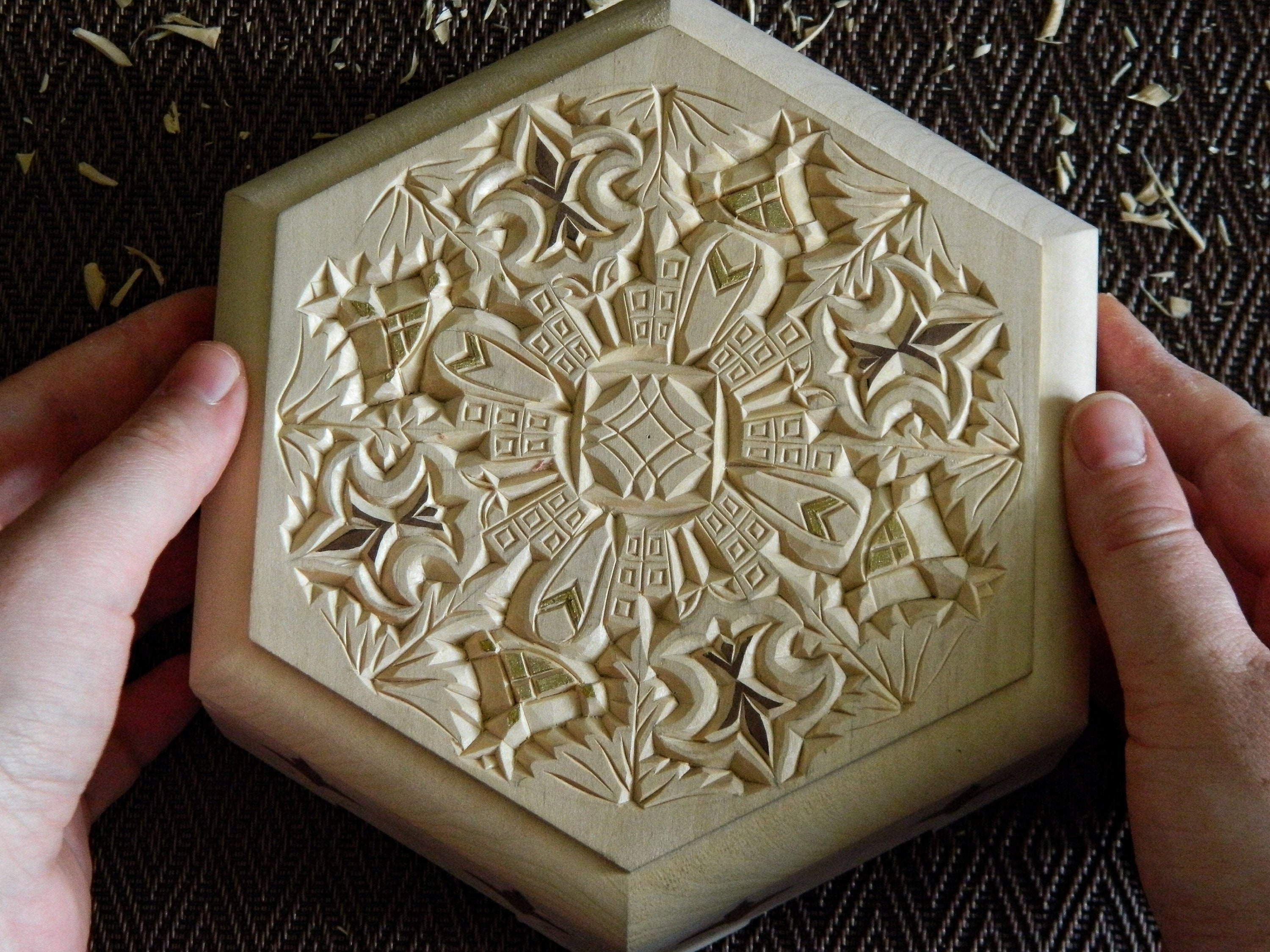 PDF Digital Download Hand Drawn Chip Carving Pattern Wood Etsy