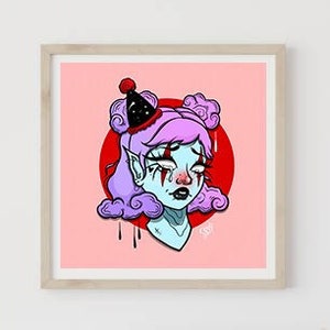 Sad Clown | Art Print