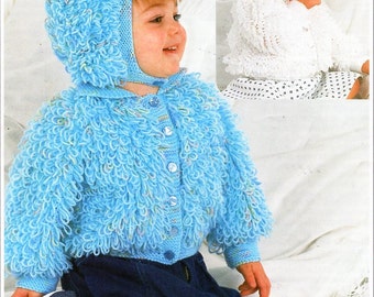 ladies loopy cardigan