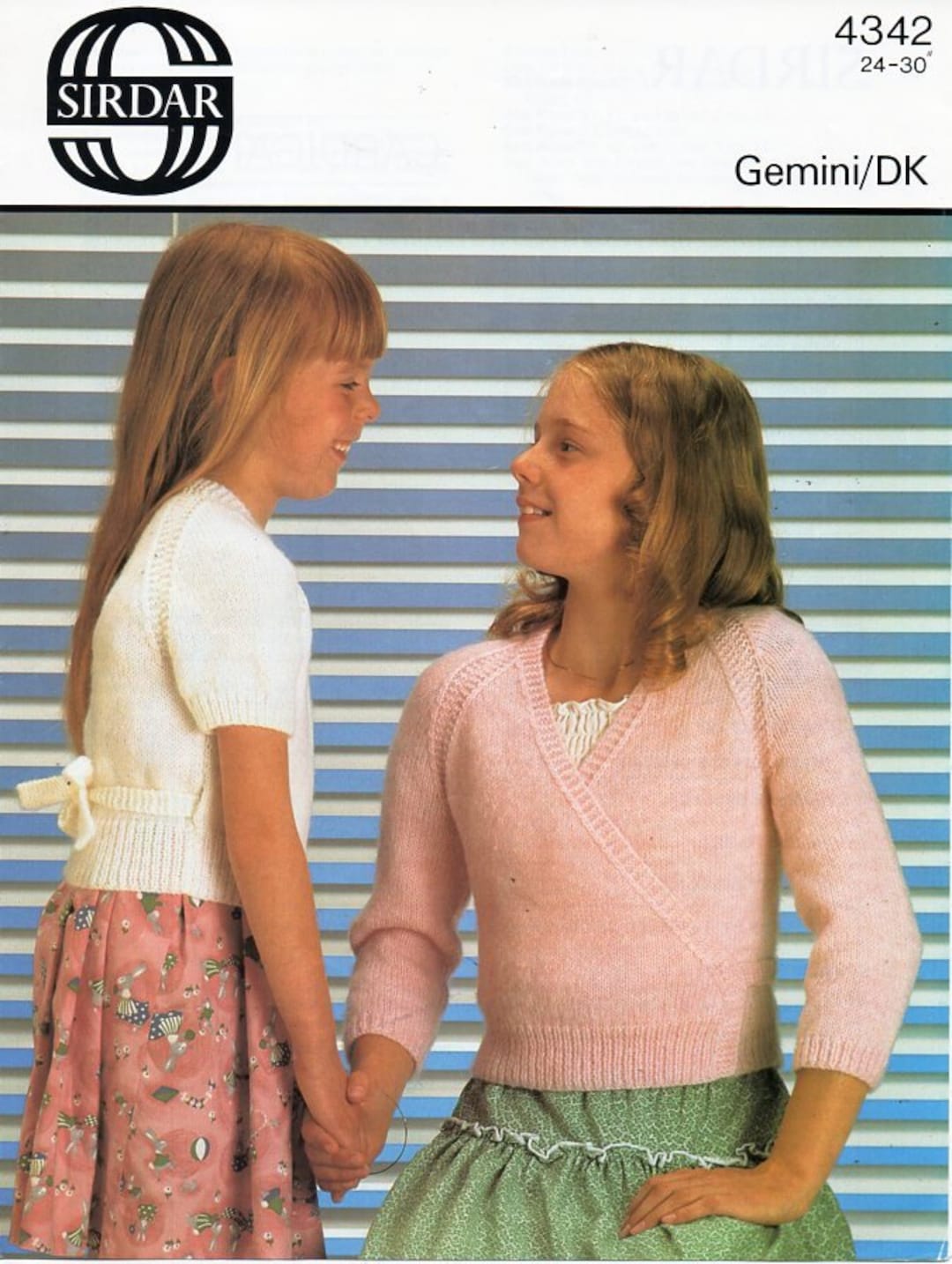 Girls Ballet Cardigan Knitting Pattern Pdf Ballet Top Wraparound Short