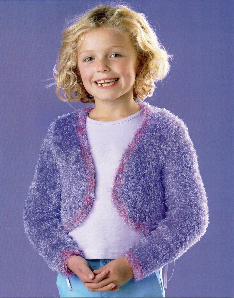 fluffy bolero knitting pattern