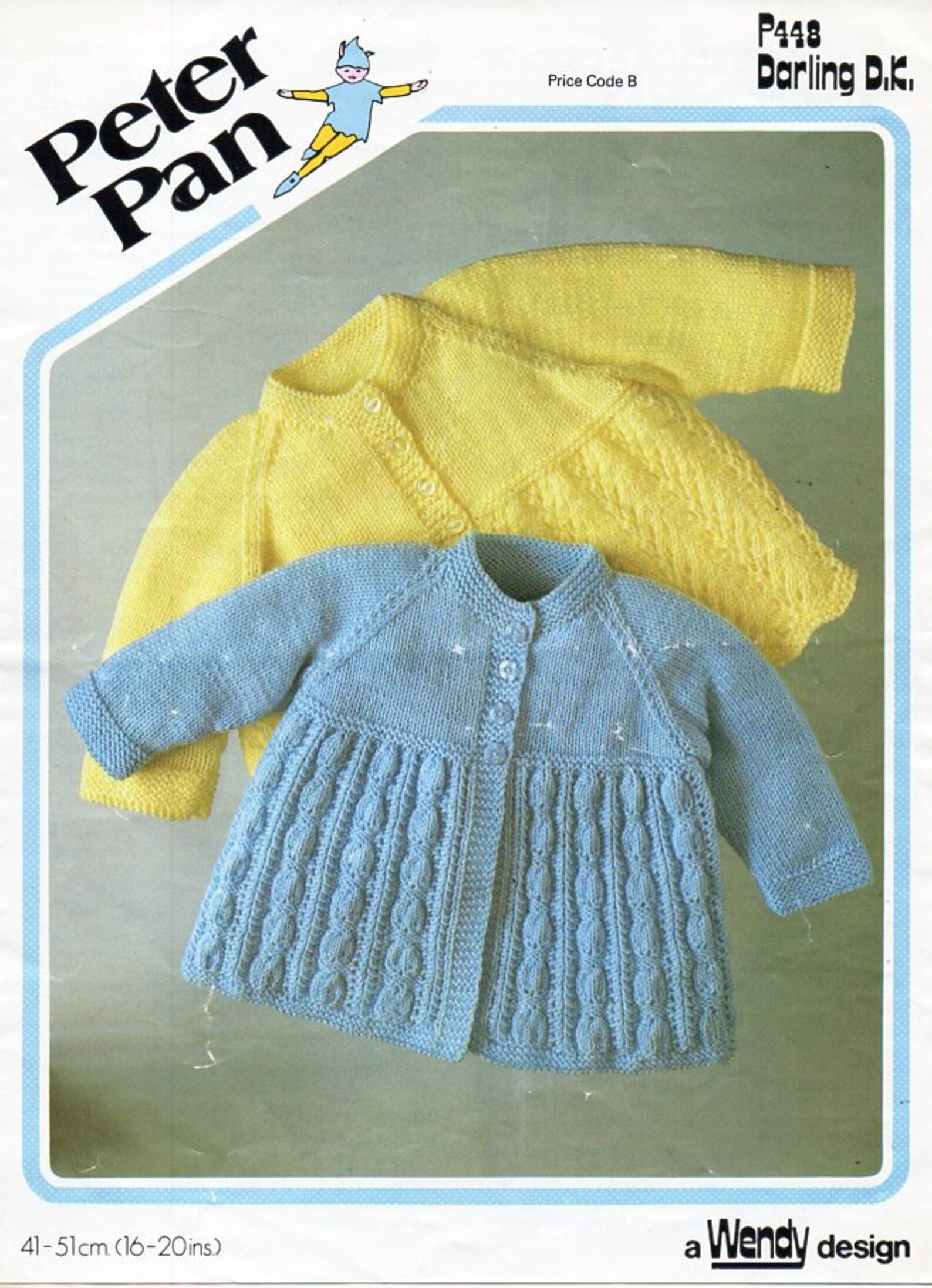 Vintage Baby Matinee Jacket Knitting Pattern Pdf Matinee Coat Etsy UK