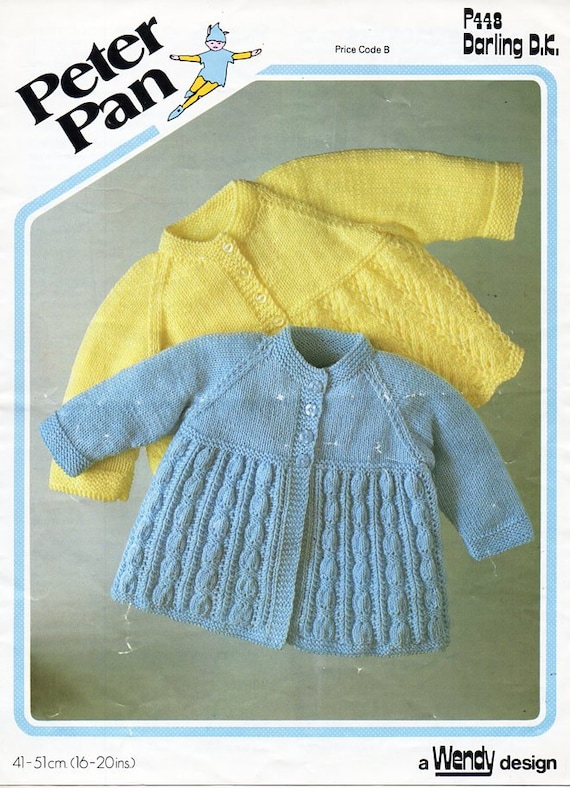 Vintage Baby Matinee Jacket Knitting Pattern Pdf Matinee Coat