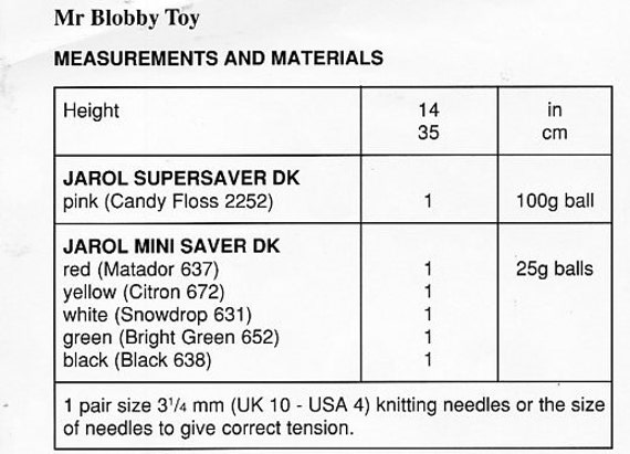 mr blobby cuddly toy