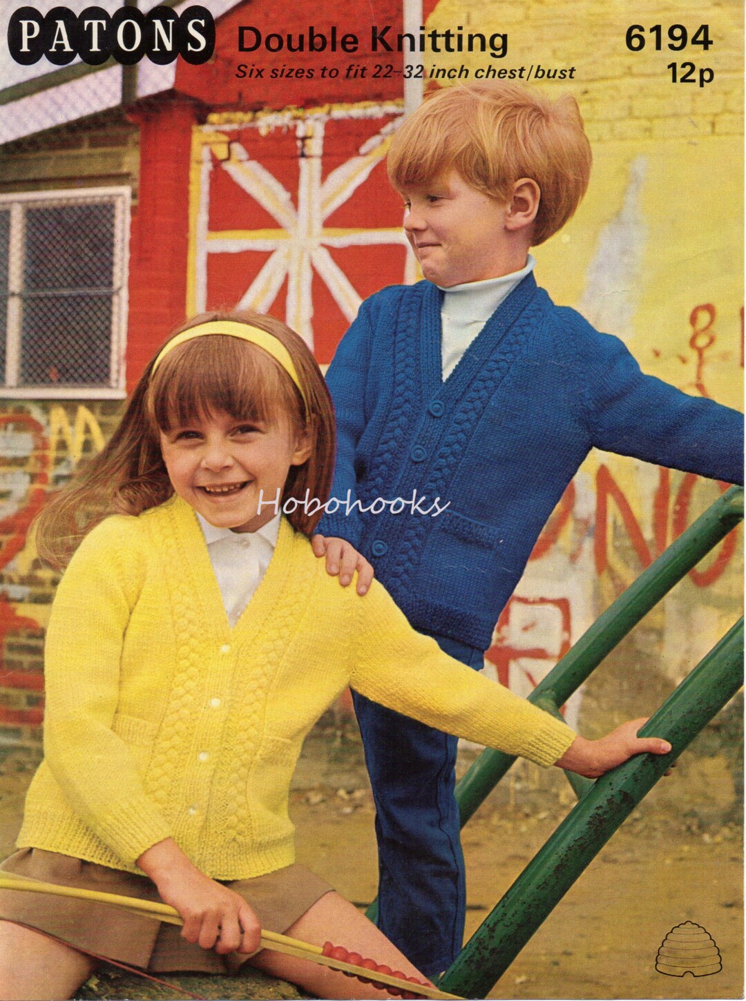 Vintage Childrens Cardigan Knitting Pattern Pdf Download Etsy UK