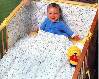 10cm fit 120x60 or140x70 cm half way Baby Cot bed very simple bumper 2m dia 
