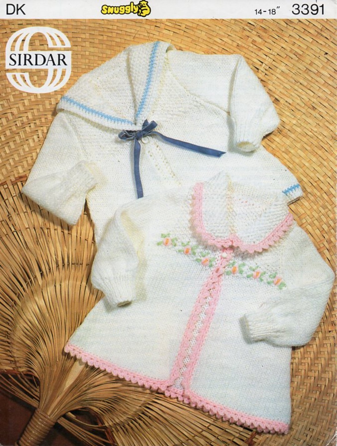 Vintage Baby Jacket Knitting Pattern Pdf Baby Coat Sailor Etsy