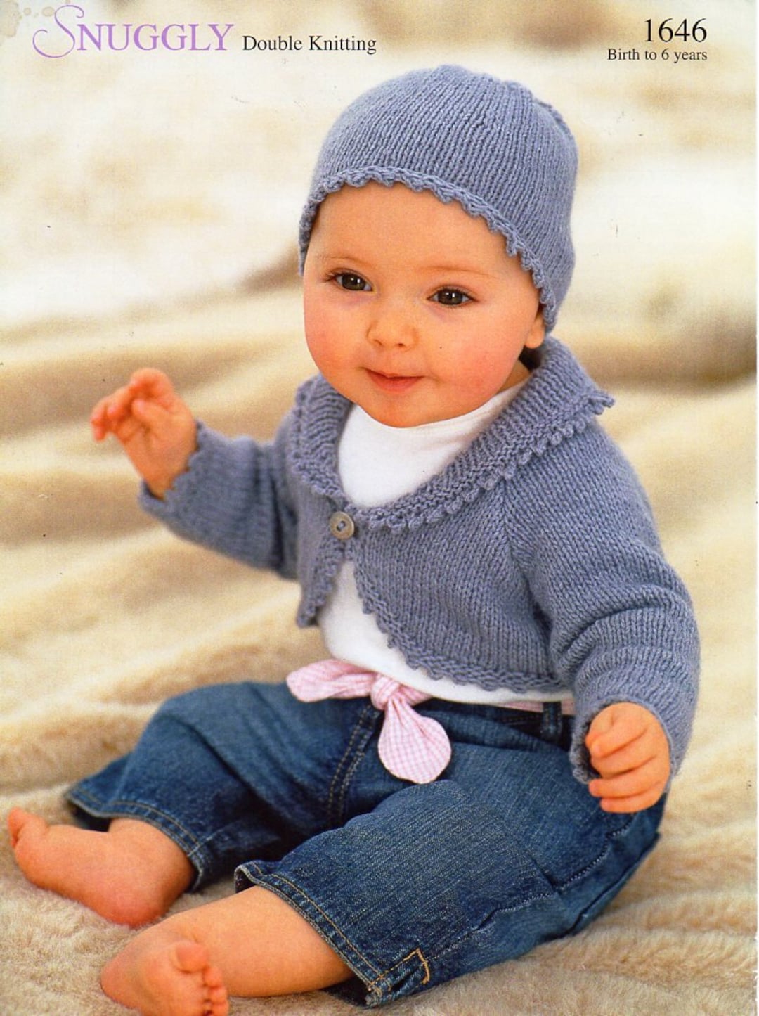 Baby Childs Childrens Bolero Knitting Pattern PDF Girls Bolero Etsy UK
