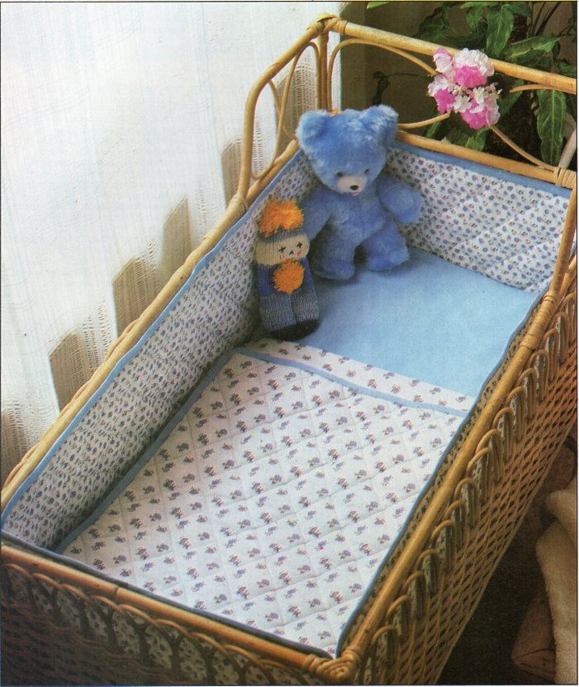 Baby Bedding Set & Bumper Sewing Pattern PDF Download Crib Etsy UK