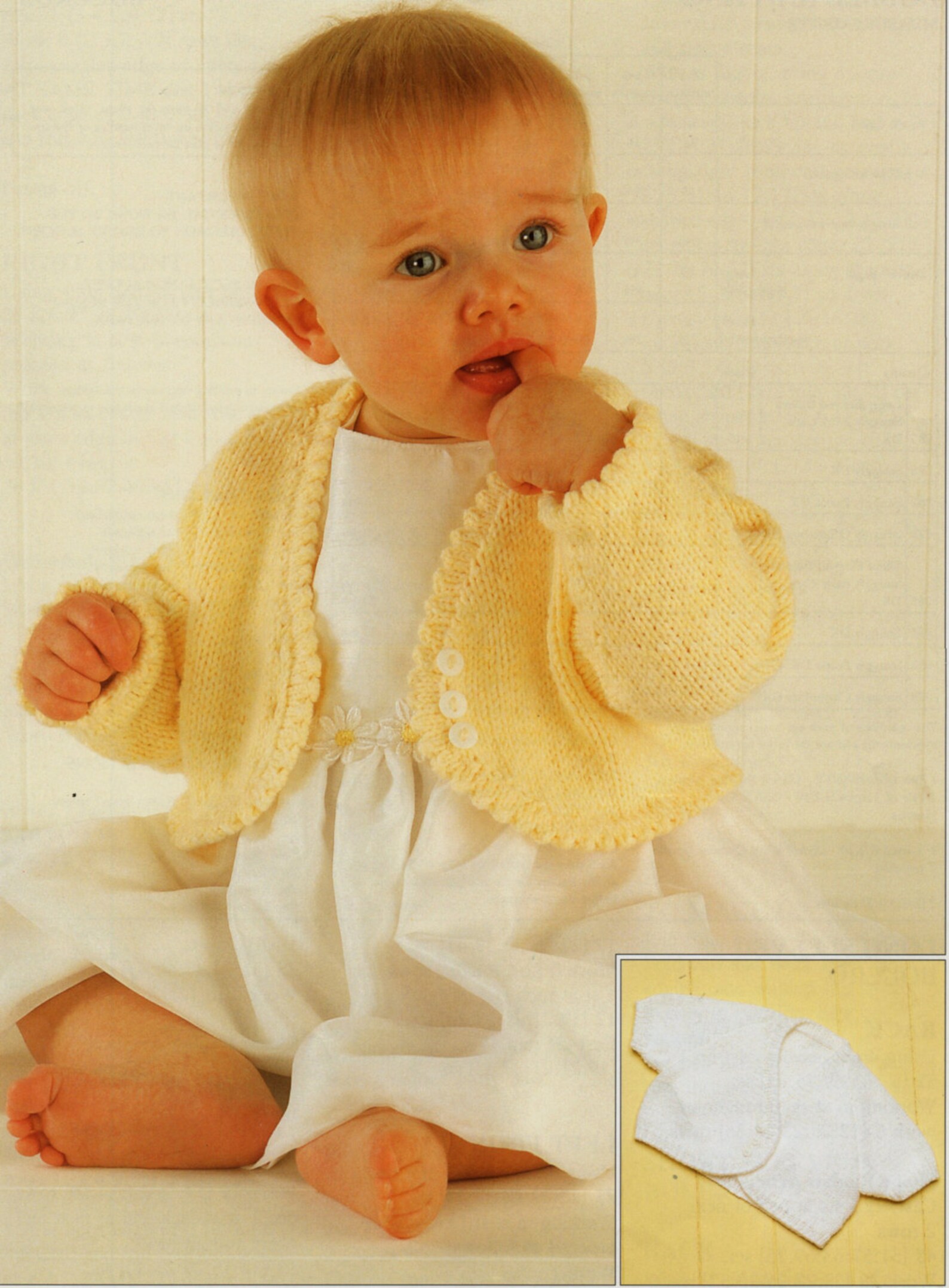 Baby Knitting Pattern Girls Knitting Pattern Bolero Baby Etsy
