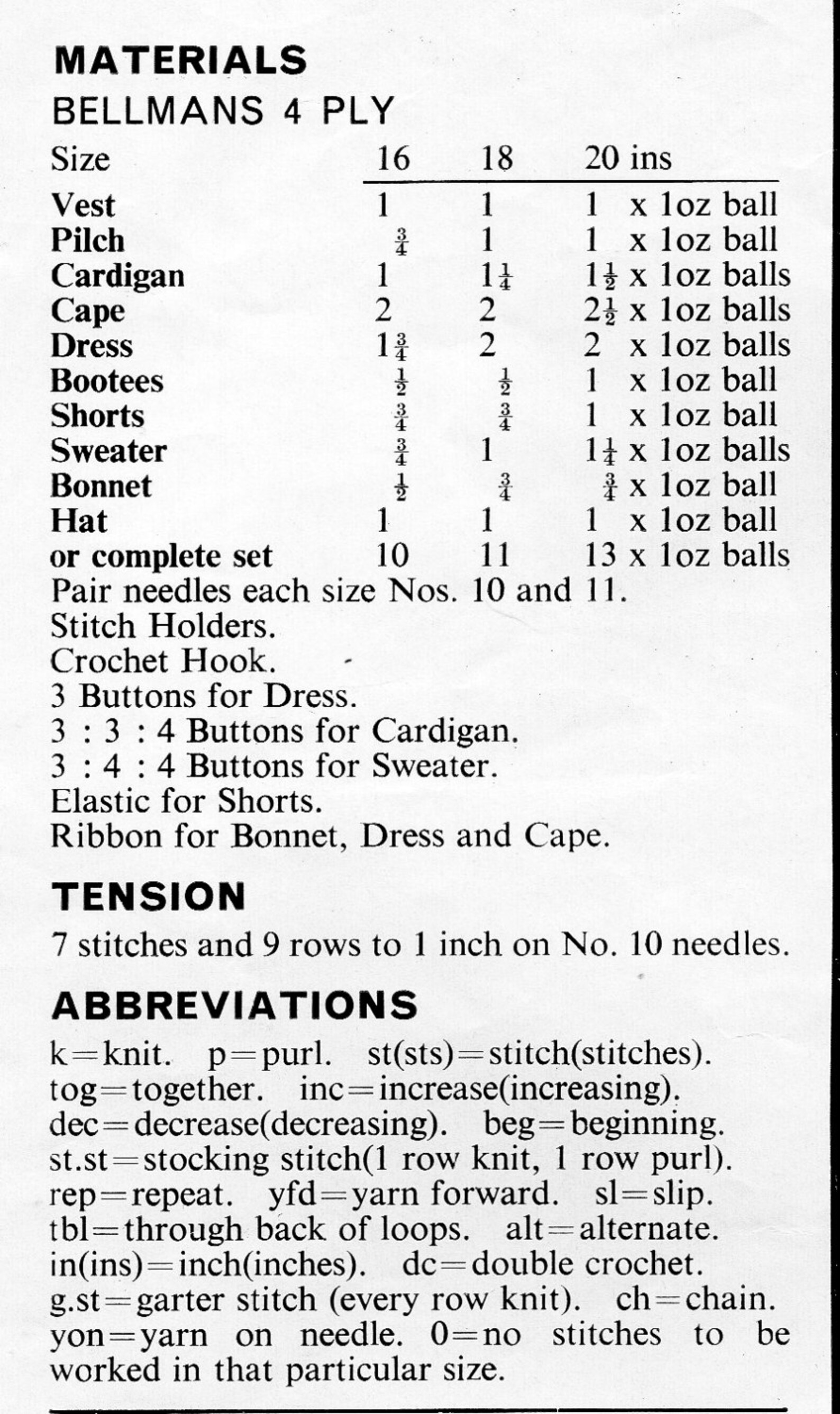 Baby Doll clothes Knitting Pattern PDF dolls outfits dress Etsy