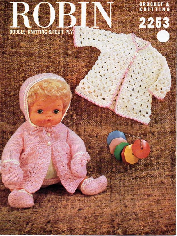Crochet sales doll jacket