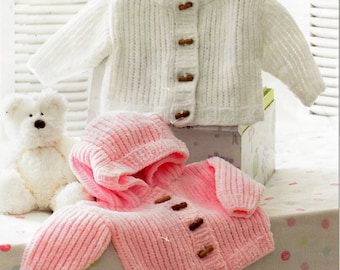 Childs chunky knit hotsell cardigan pattern free
