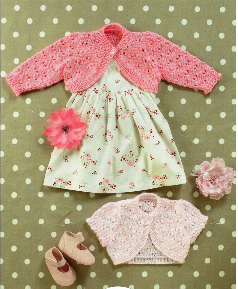 Baby Boleros Knitting Pattern Childs Bolero Girls Bolero Short - Etsy UK