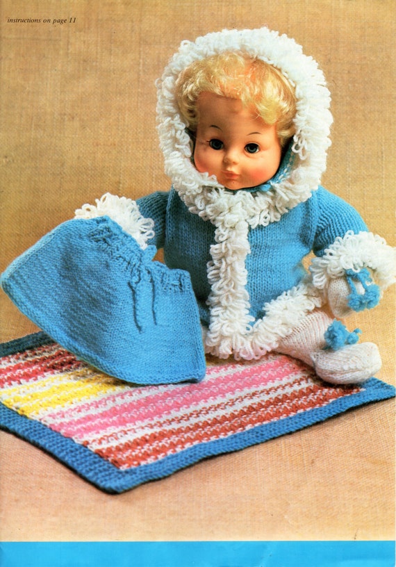 vintage girls pinafore sweater knitting pattern pdf childs dress jumper 22-28 3ply light fingering pdf instant download