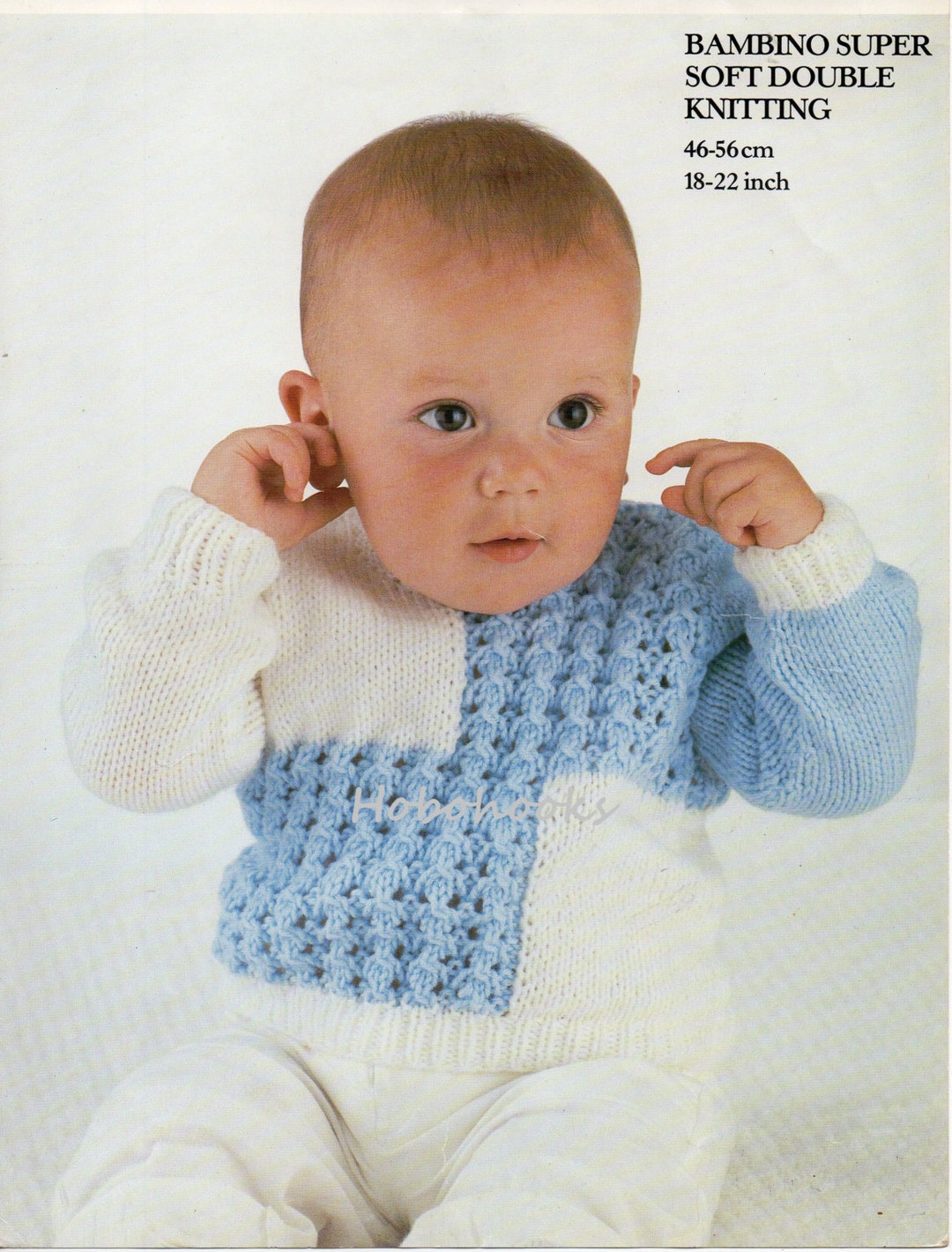 Baby Sweater Knitting Pattern Pdf Download Baby Patchwork Sweater Round ...