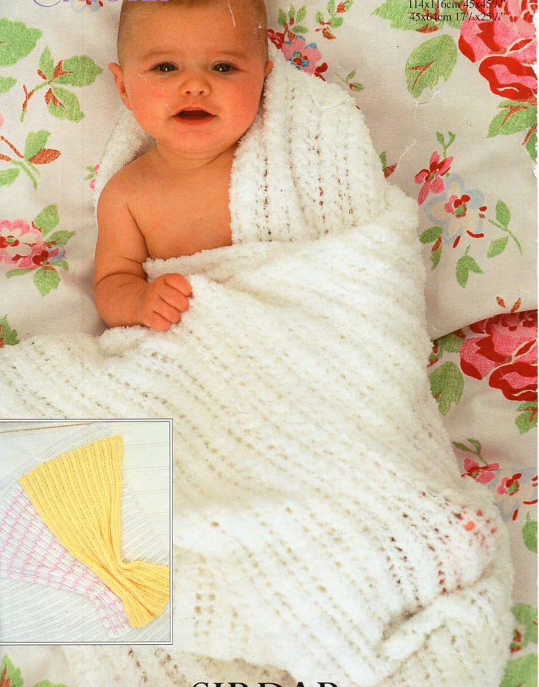 Baby Shawl Blanket Knitting Pattern Pdf Chenille Square Shawl Etsy UK