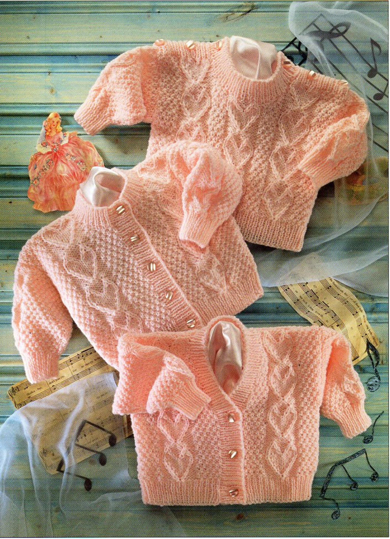 Baby Cardigans & Sweater Baby Knitting Pattern PDF Download Etsy UK