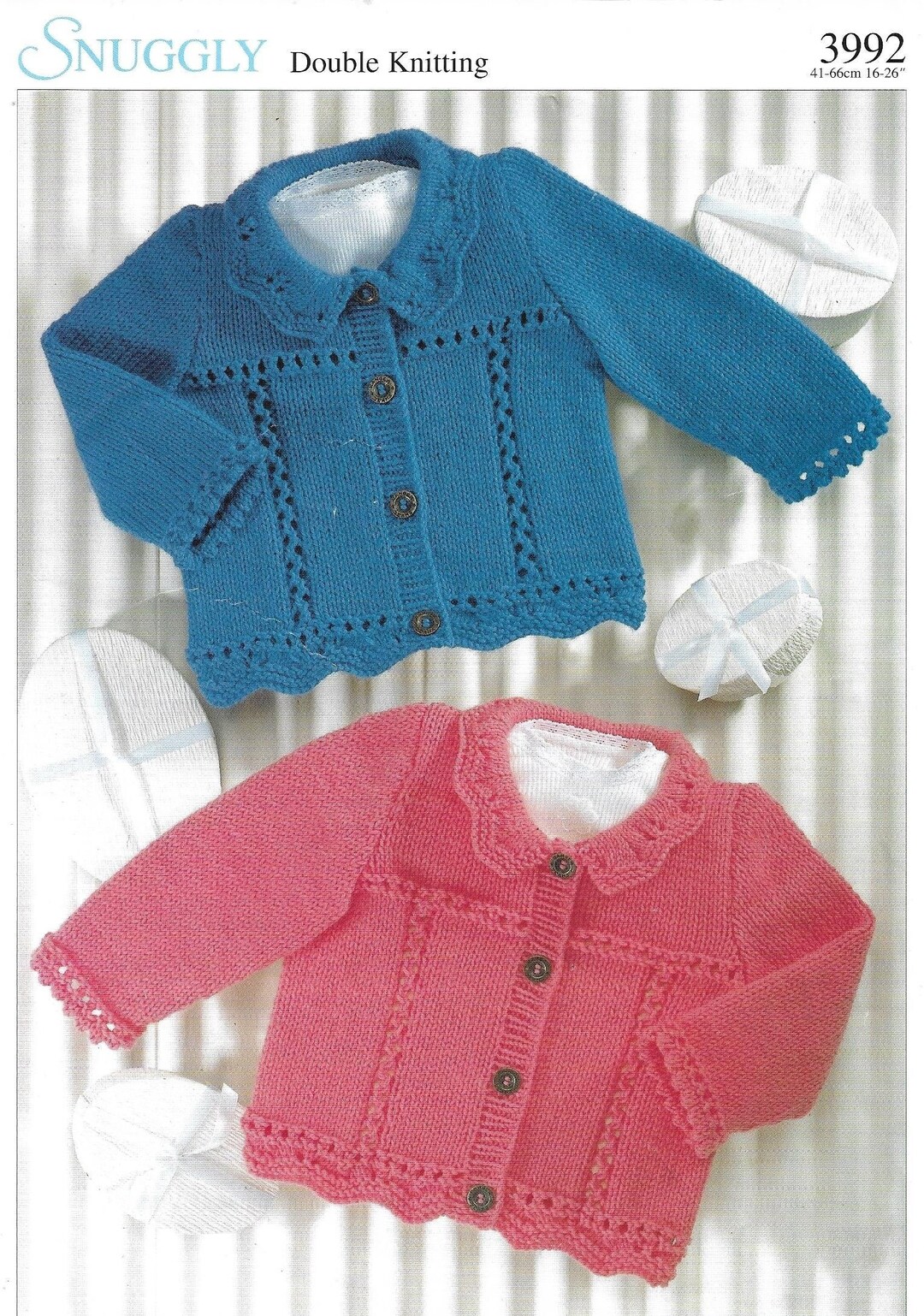 Baby Girls Cardigan Knitting Pattern Pdf Girls Jacket With - Etsy UK