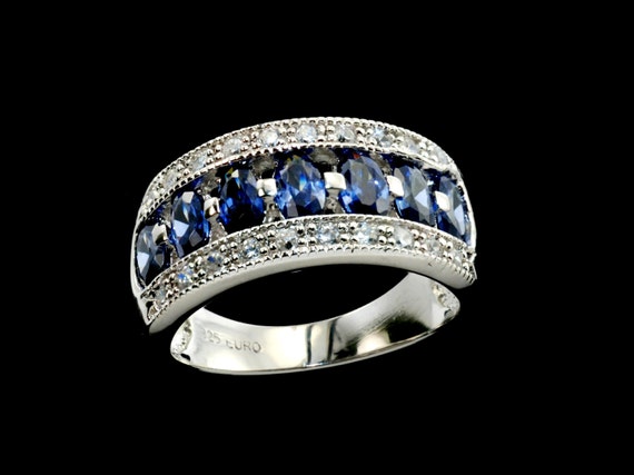 WithLoveSilver Orecchini Pendenti In Argento 925 A Doppio Cerchio Marquise - Piccoli E Leggeri - Confezione Velluto