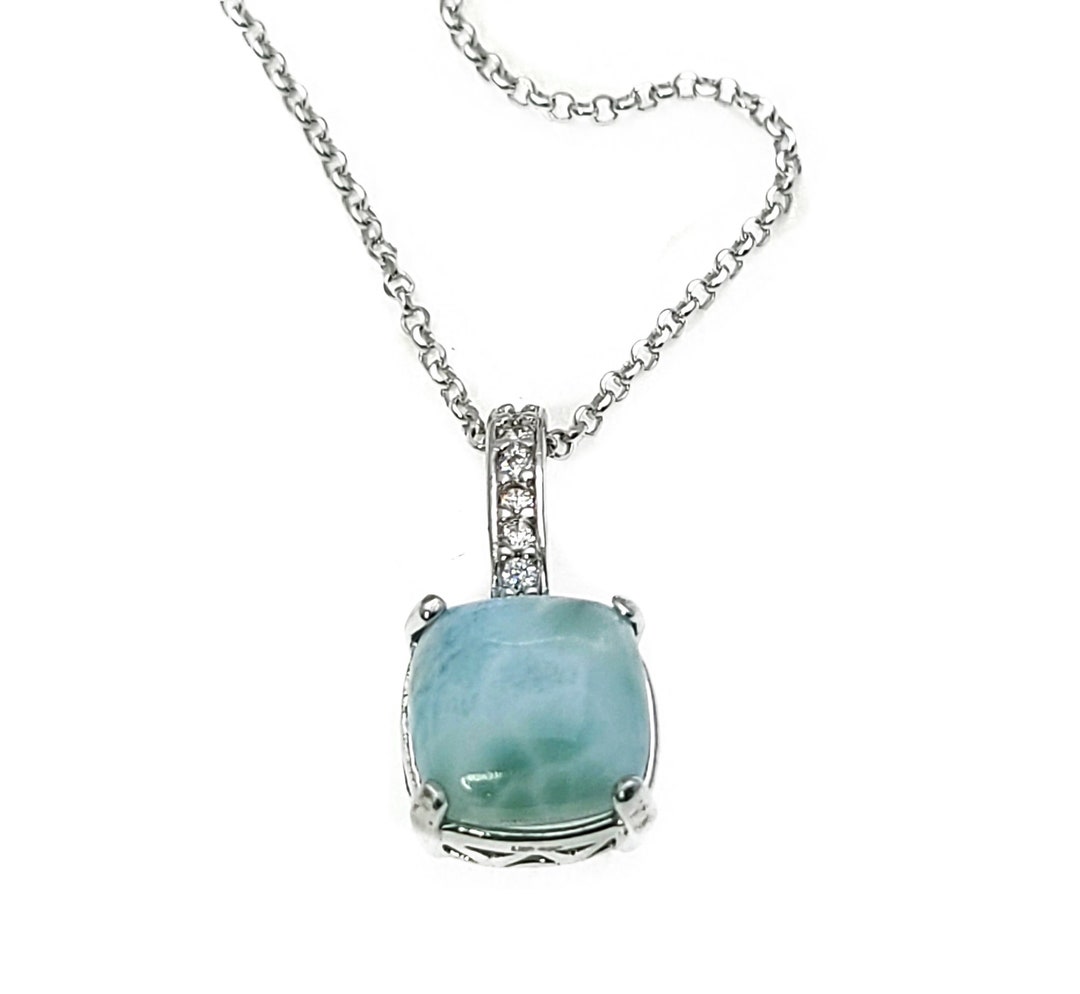 Pendentif Cœur En Argent 925 Avec Saphir Blanc 30 Carats Certifié AGL